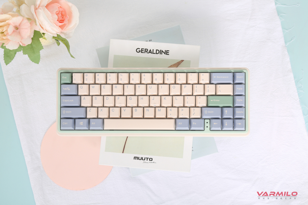 Varmilo VXT67 Minilo Eucalyptus / Cherry MX Silent Red 22