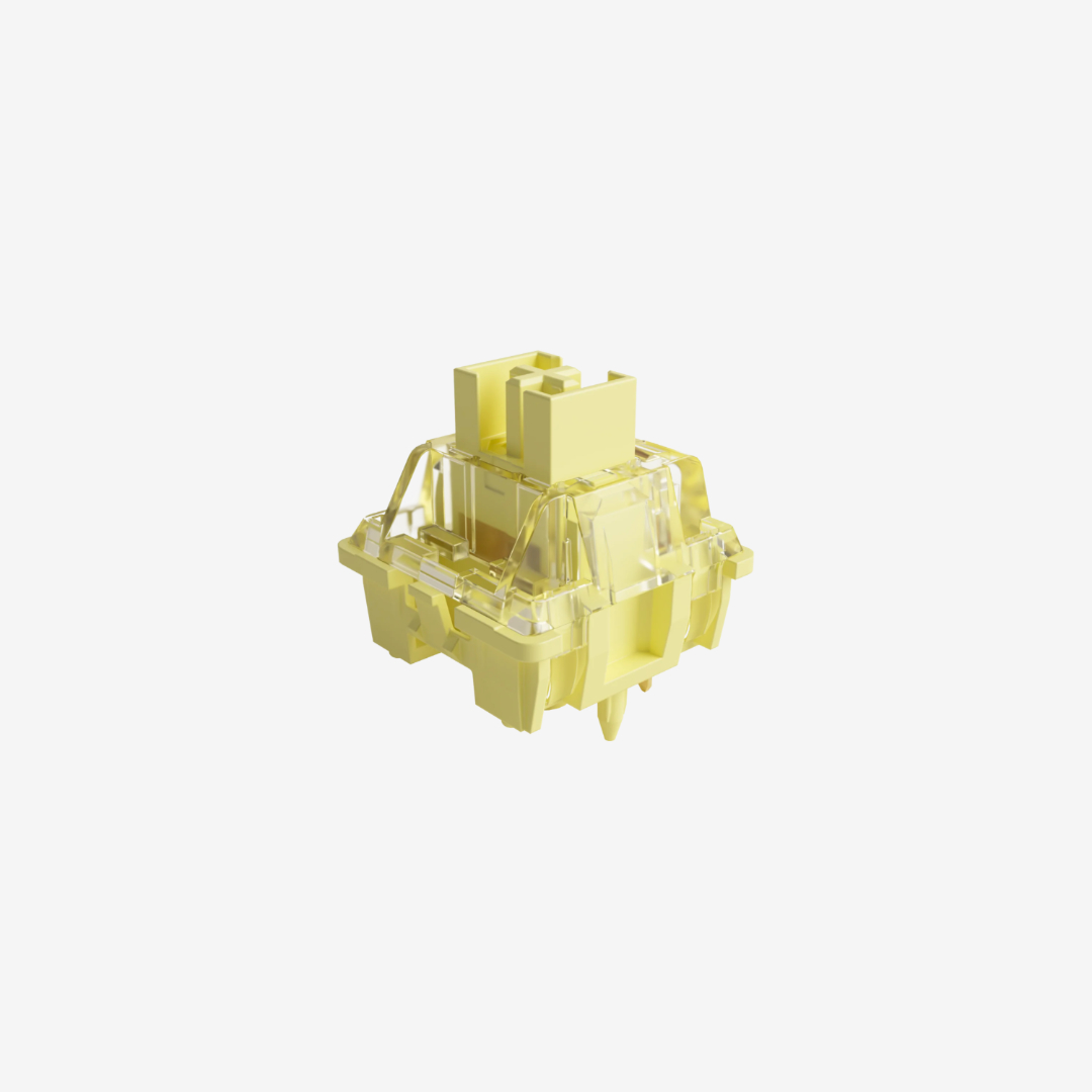 Akko V3 Cream Yellow Pro Switch (Linear) - 45 sztuk w opakowaniu 1
