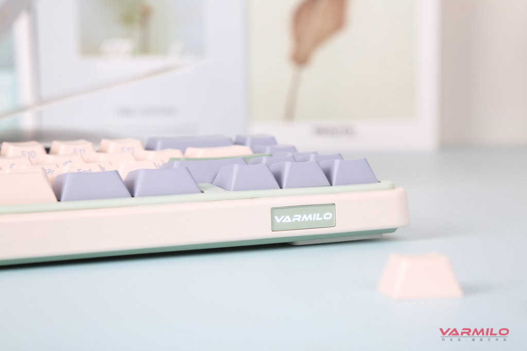 Varmilo VXT67 Minilo Eucalyptus / Cherry MX Silent Red 17