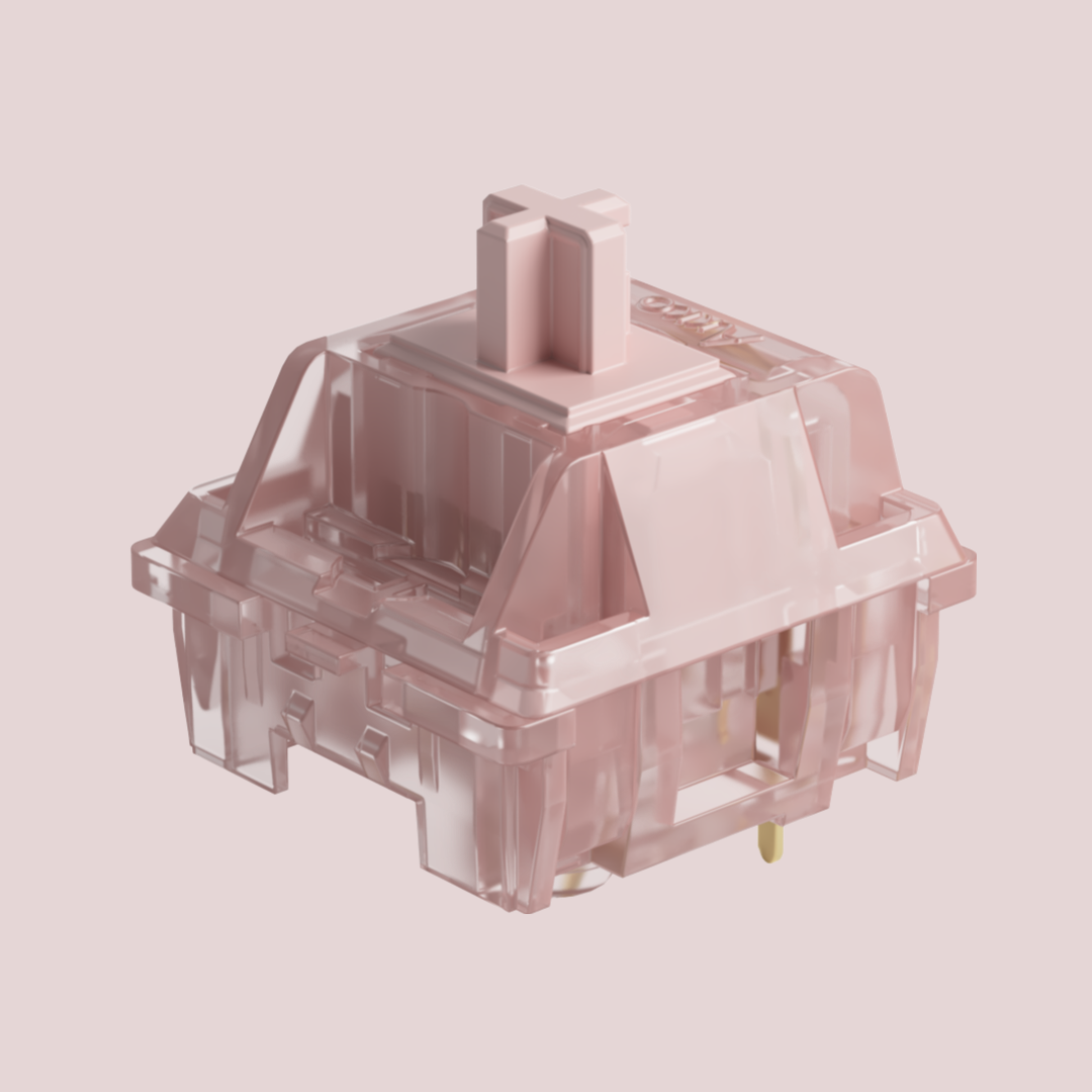 Akko CS Haze Pink Silent Switch (Linear) - 45 sztuk w opakowaniu 12