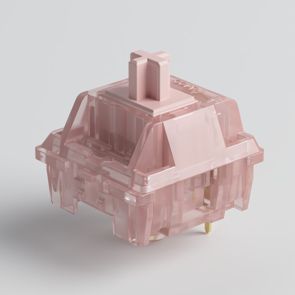 Akko CS Haze Pink Silent Switch (Linear) - 45 sztuk w opakowaniu 2