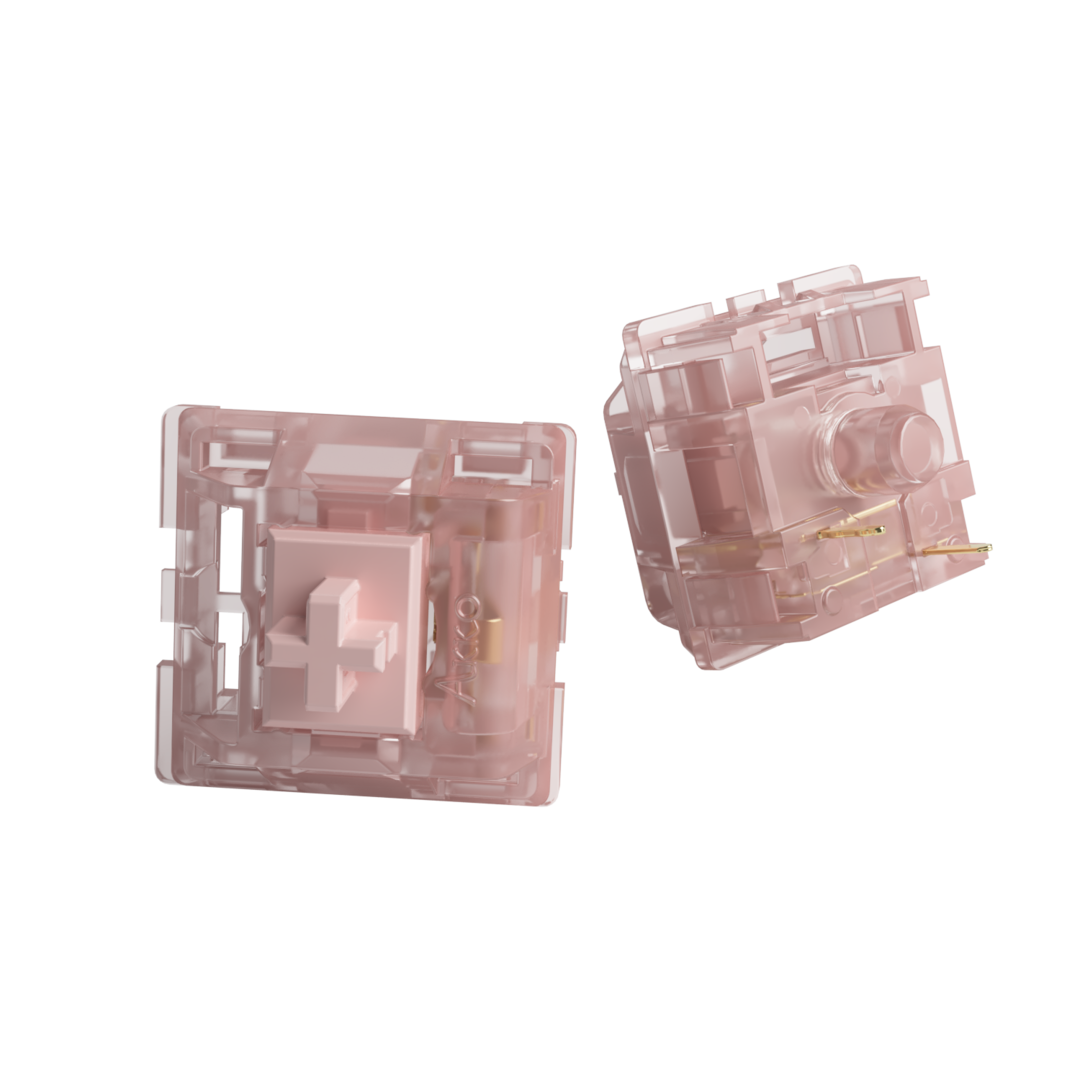 Akko CS Haze Pink Silent Switch (Linear) - 45 sztuk w opakowaniu 4