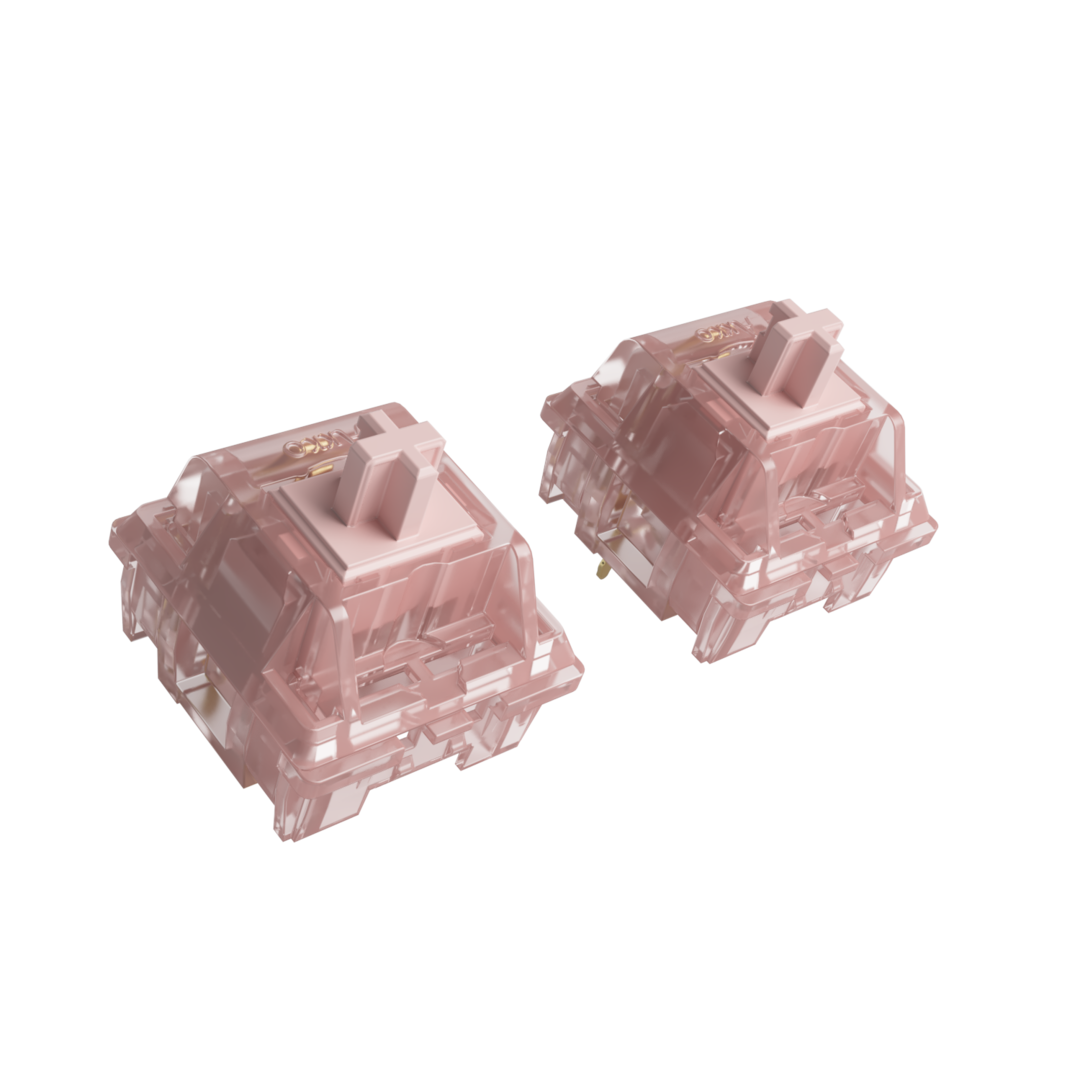 Akko CS Haze Pink Silent Switch (Linear) - 45 sztuk w opakowaniu 6