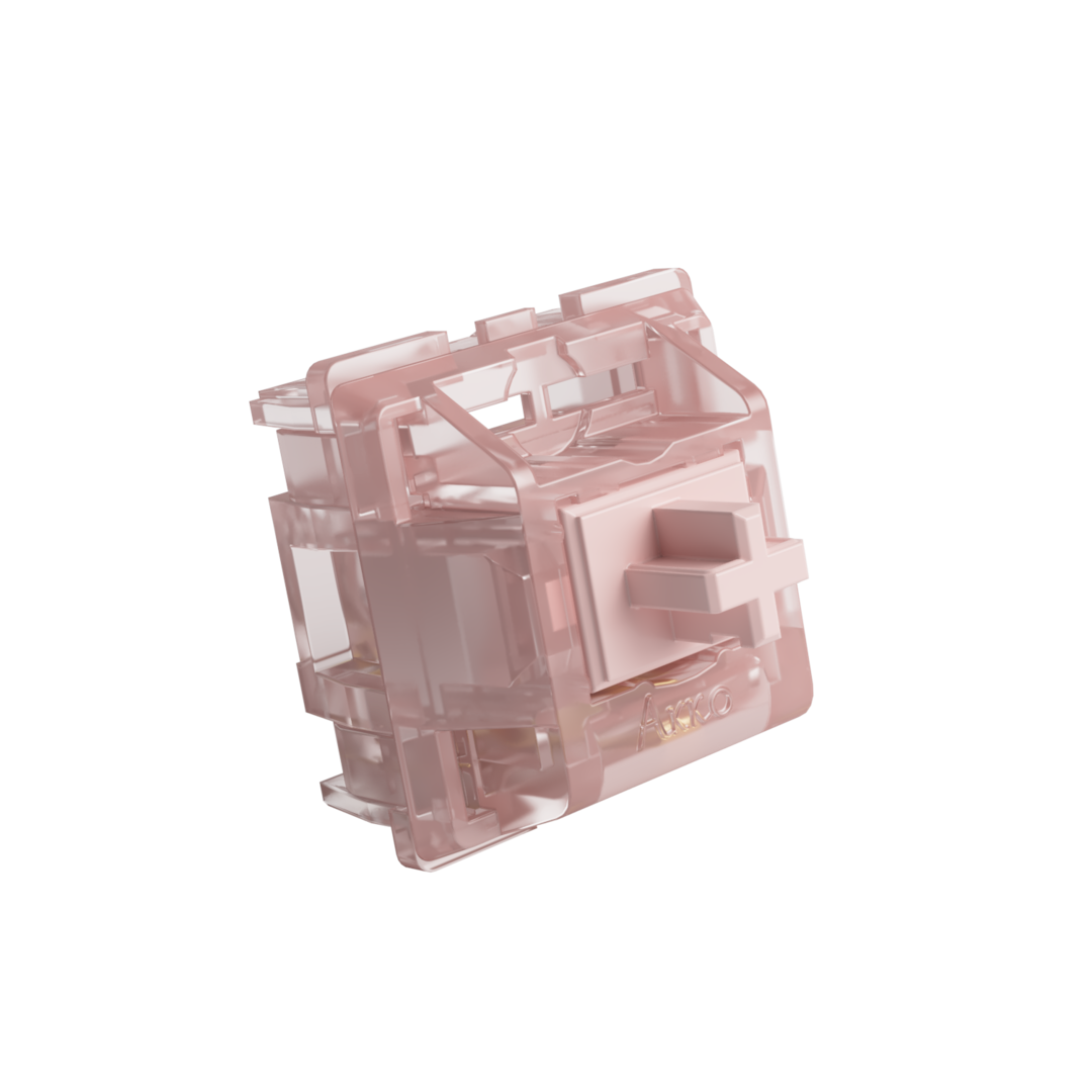 Akko CS Haze Pink Silent Switch (Linear) - 45 sztuk w opakowaniu 8