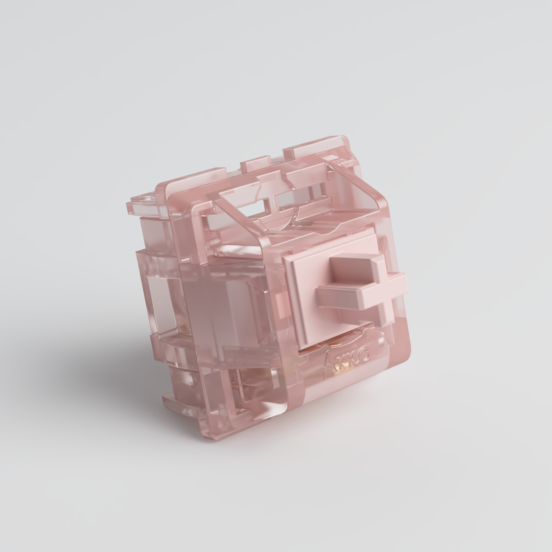 Akko CS Haze Pink Silent Switch (Linear) - 45 sztuk w opakowaniu 9