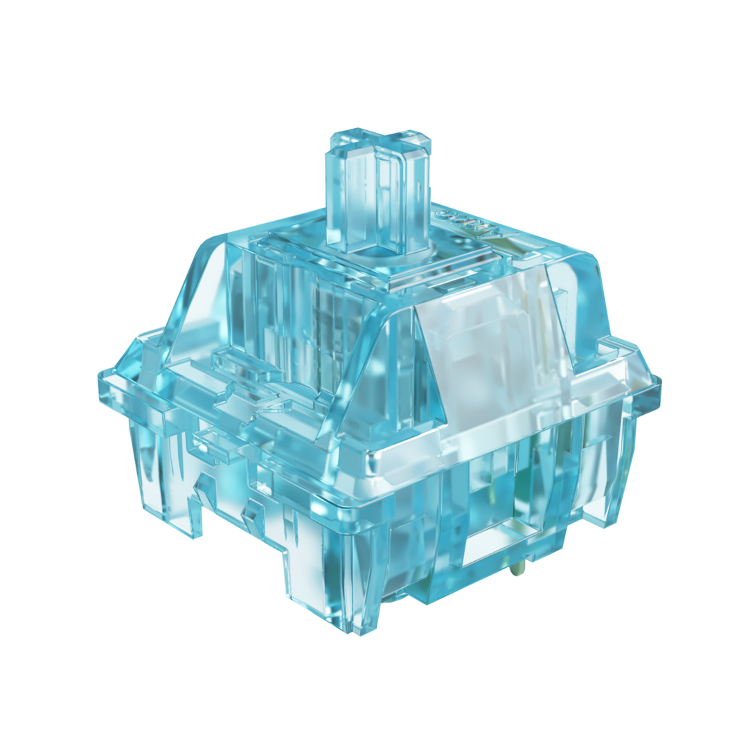 Akko CS Crystal Blue Switch (Linear) - 45 sztuk w opakowaniu 7