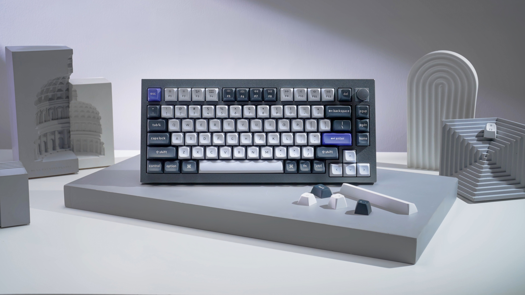 Keychron Q1 Pro QMK/VIA Wireless Custom Mechanical Keyboard (Fully Assembled Knob Version) 12