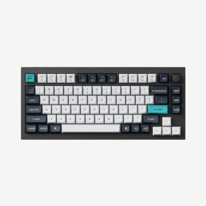 Keychron Q1 Max QMK/VIA Wireless Custom Mechanical Keyboard (Fully Assembled Knob Version)