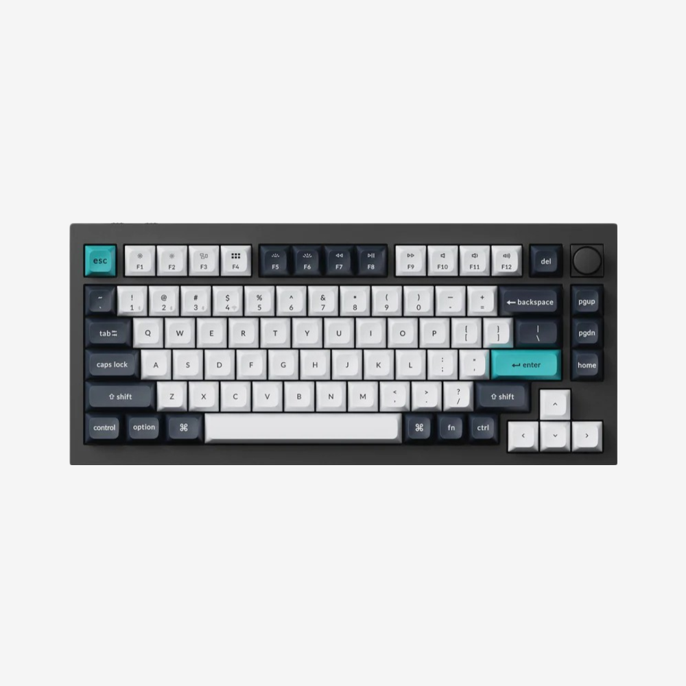 Keychron Q1 Max QMK/VIA Wireless Custom Mechanical Keyboard (Fully Assembled Knob Version) 1