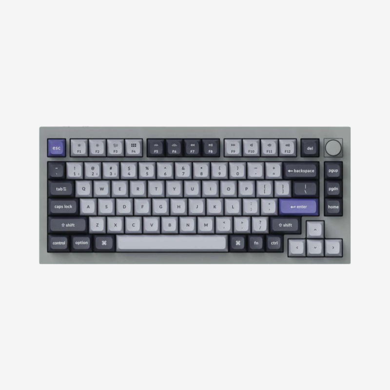 Keychron Q1 Pro QMK/VIA Wireless Custom Mechanical Keyboard (Fully Assembled Knob Version) 0