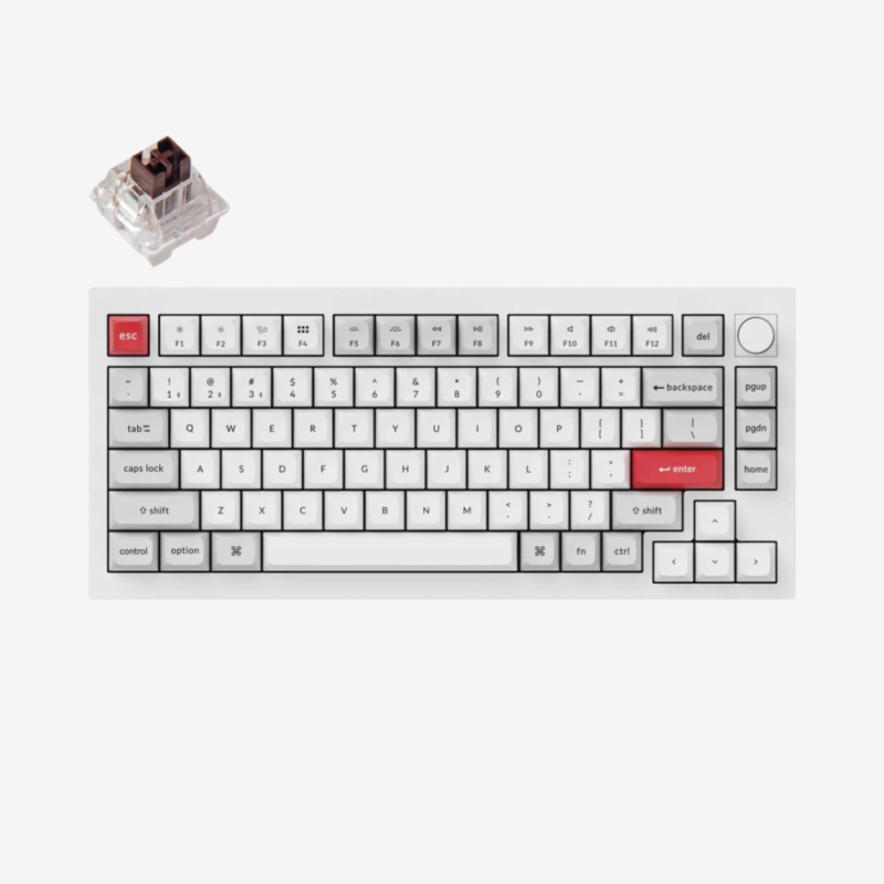 Keychron Q1 Pro QMK/VIA Wireless Custom Mechanical Keyboard (Fully Assembled Knob Version) 5