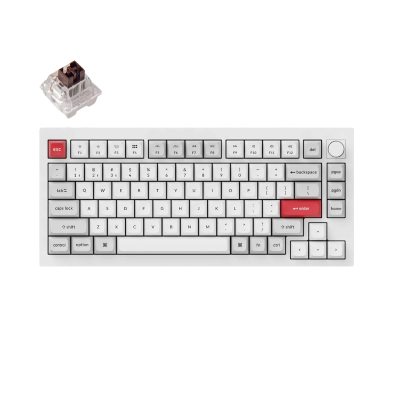 Keychron Q1 Pro QMK/VIA Wireless Custom Mechanical Keyboard (Fully Assembled Knob Version) 22