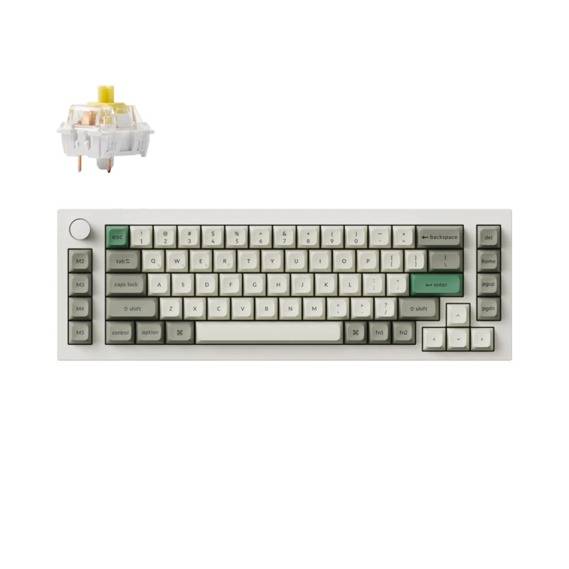 Keychron Q65 Max QMK/VIA Wireless Custom Mechanical Keyboard (Fully Assembled Knob Version) 15