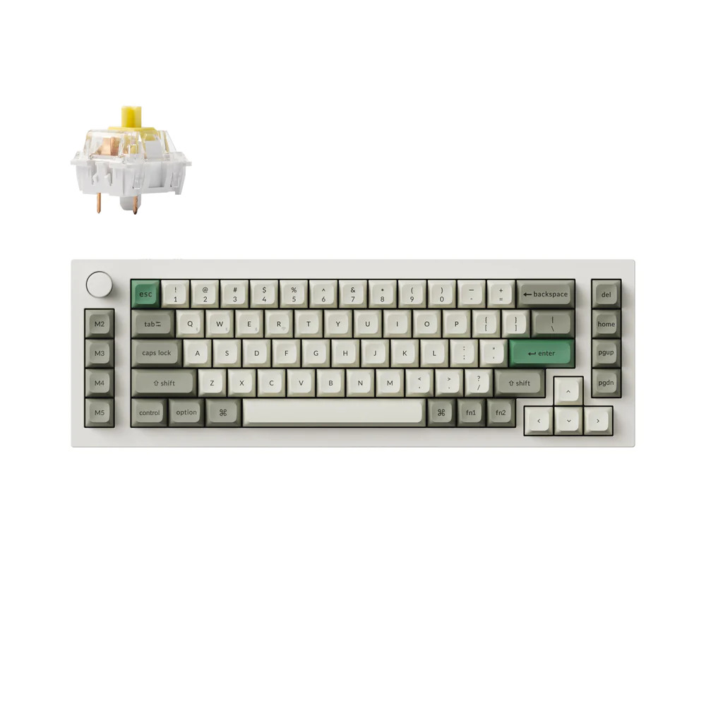 Keychron Q65 Max QMK/VIA Wireless Custom Mechanical Keyboard (Fully Assembled Knob Version) 16