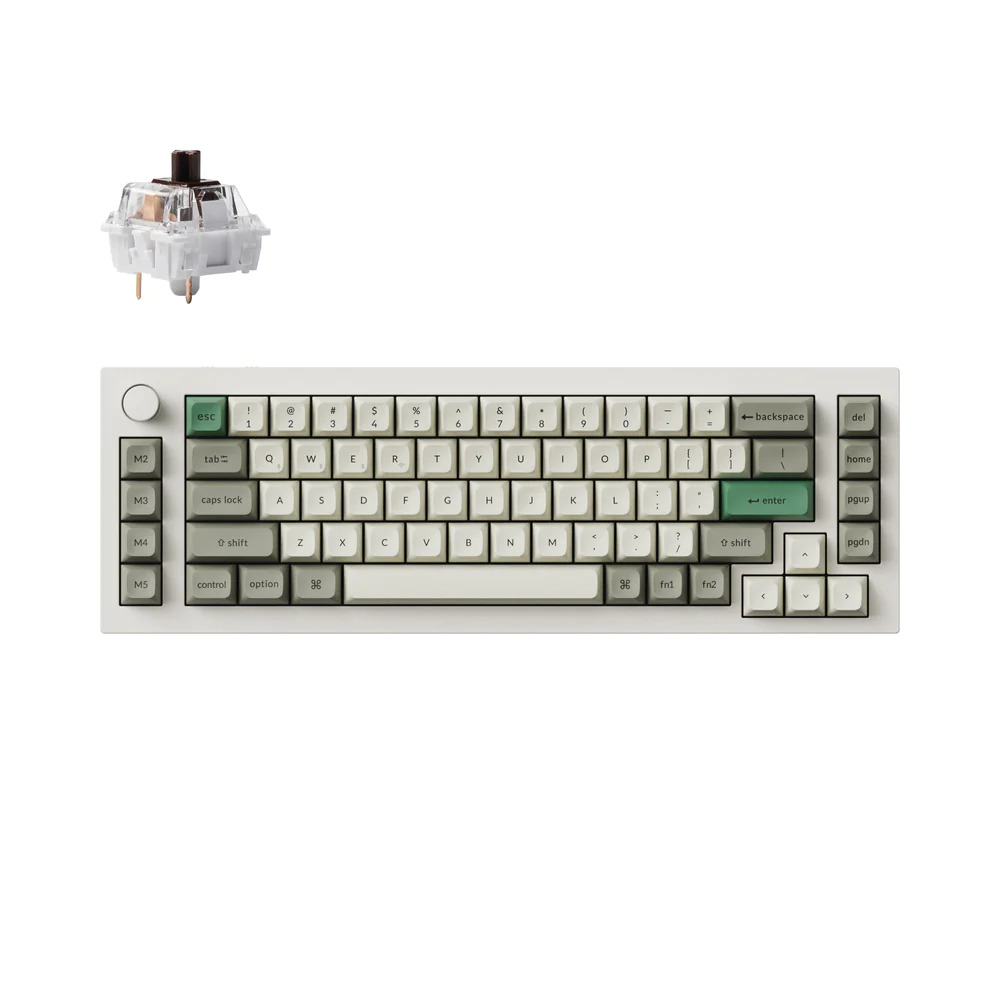 Keychron Q65 Max QMK/VIA Wireless Custom Mechanical Keyboard (Fully Assembled Knob Version) 15