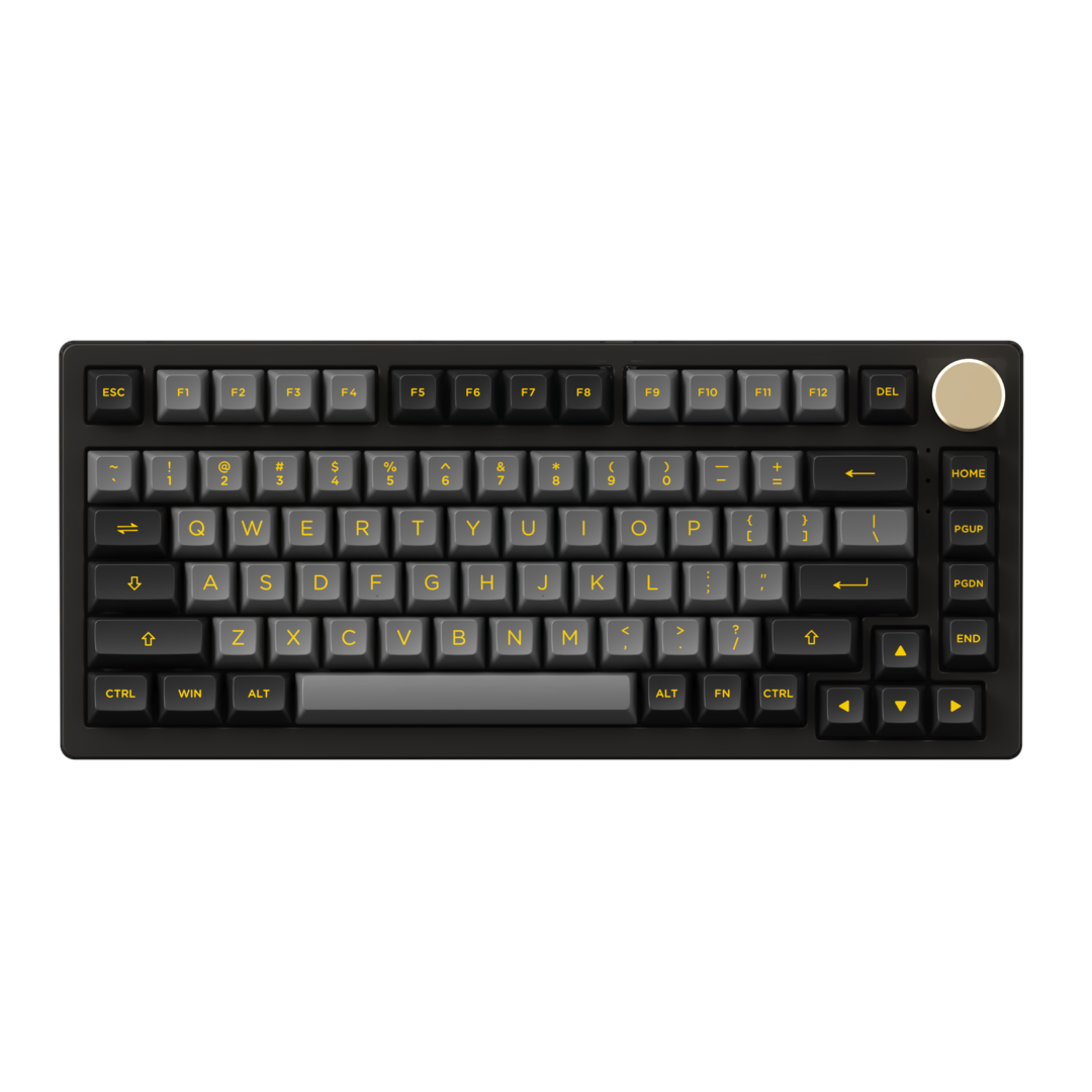Akko PC75B Plus Black & Gold 19