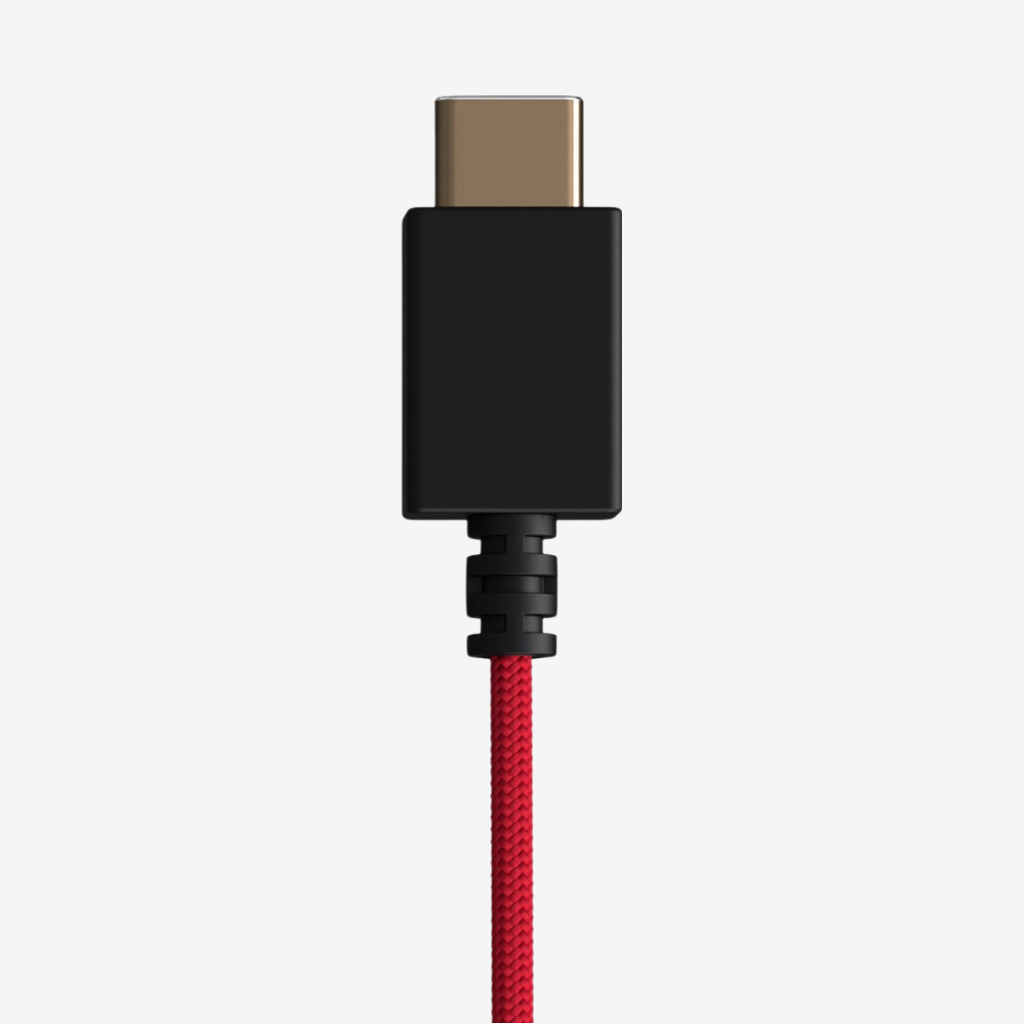 Pulsar USB-C Paracord Cable - Red 2