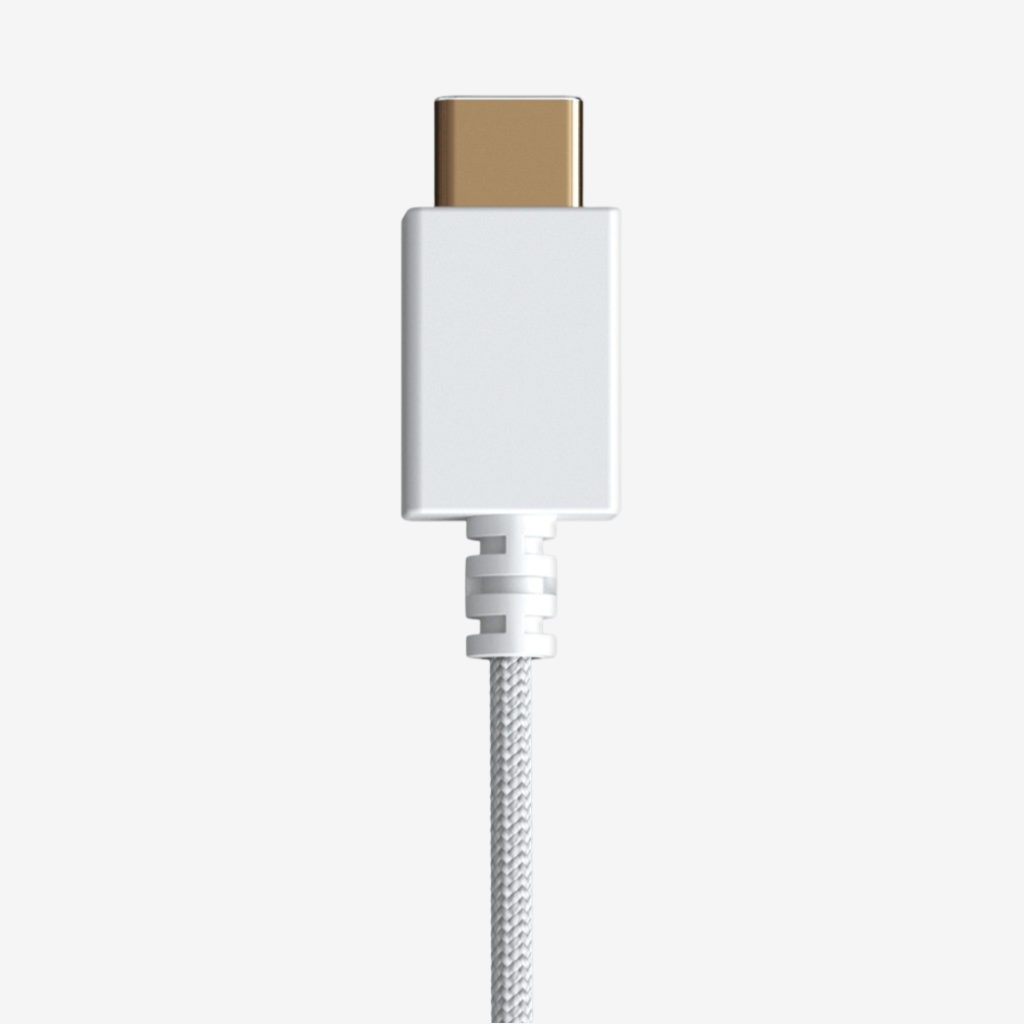 Pulsar USB-C Paracord Cable - White 2