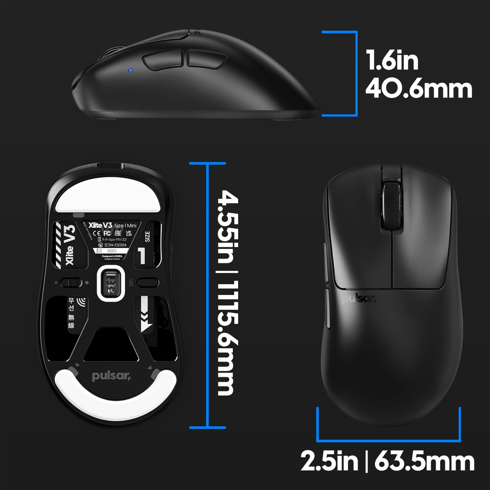 Pulsar Xlite V3 Wireless Gaming Mouse 26