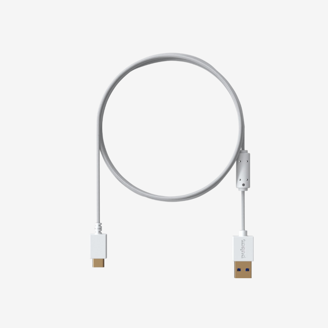 Pulsar USB-C Paracord Cable - White 1