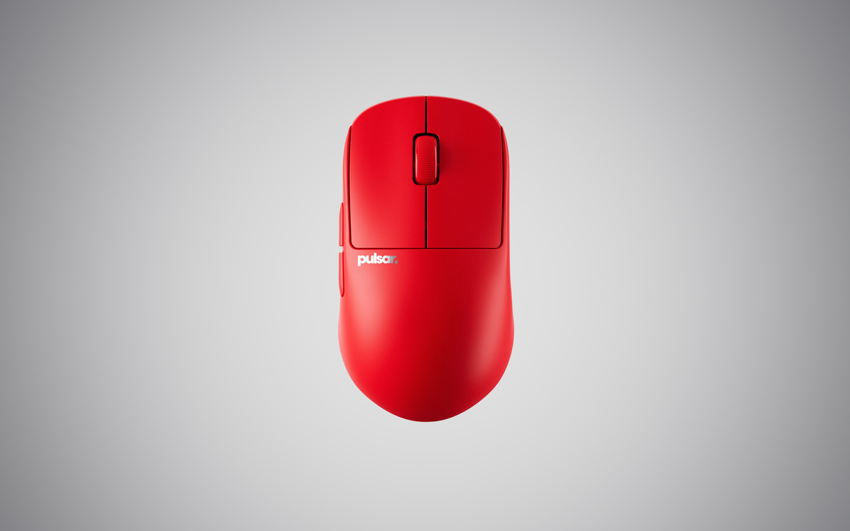 Pulsar X2H High Hump Wireless Gaming Mouse - Red Limited Edition 7