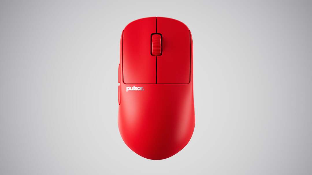 Pulsar X2H High Hump Wireless Gaming Mouse Mini - Red Limited Edition 6
