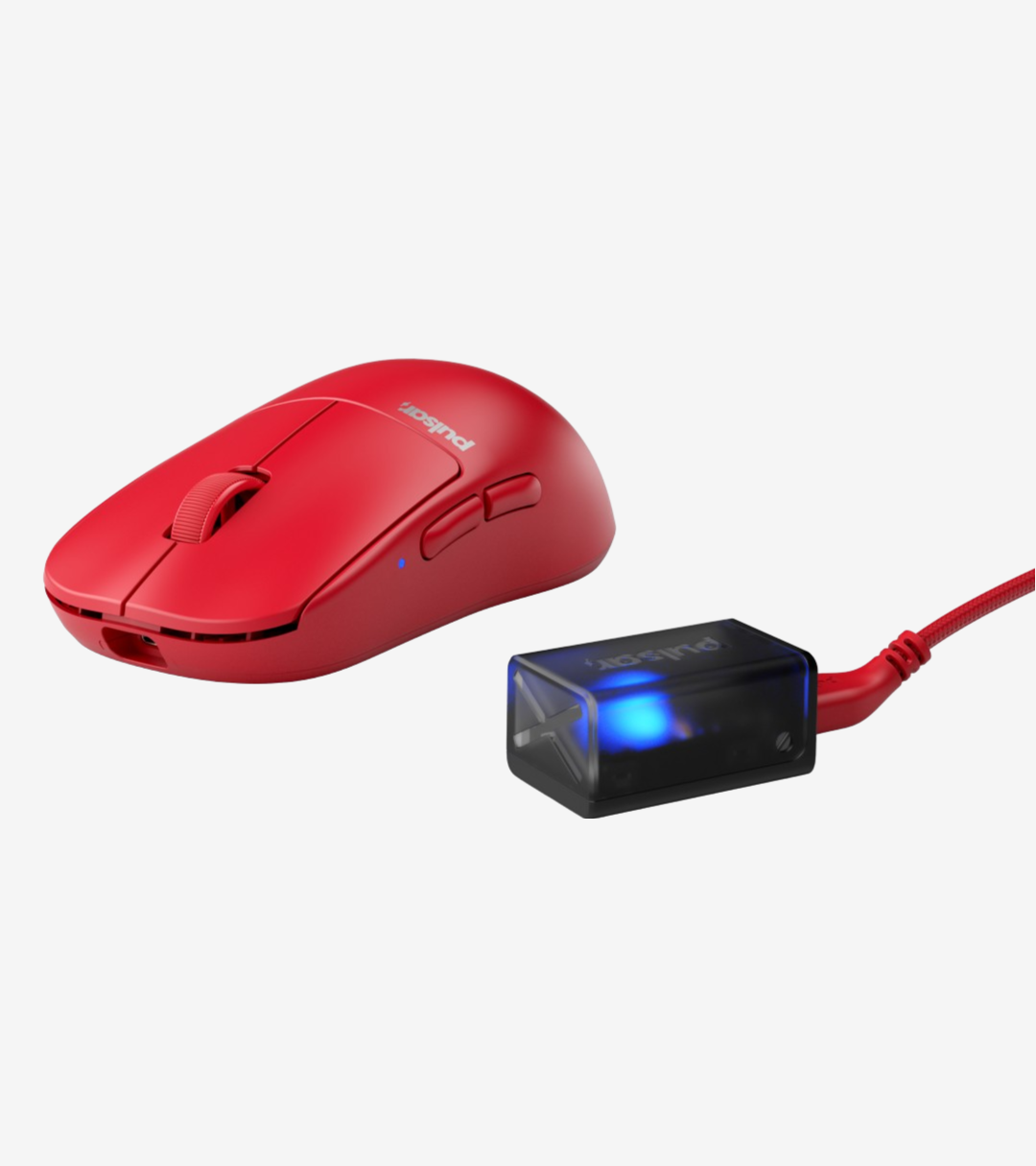 Pulsar X2H High Hump Wireless Gaming Mouse Mini - Red Limited Edition 9