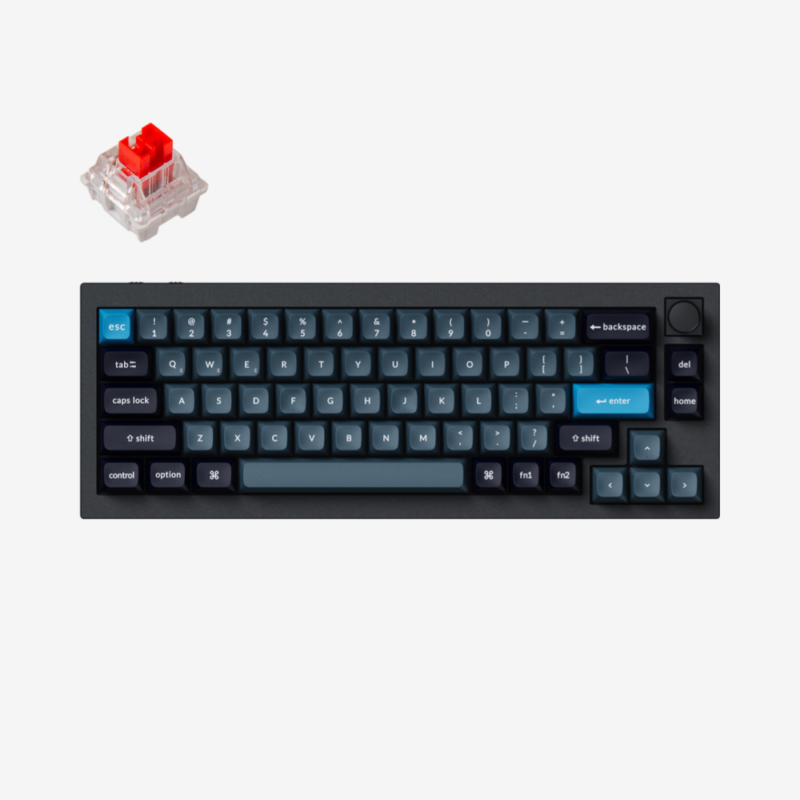 Keychron Q2 Pro QMK/VIA Wireless Custom Mechanical Keyboard (Fully Assembled Knob Version) 1