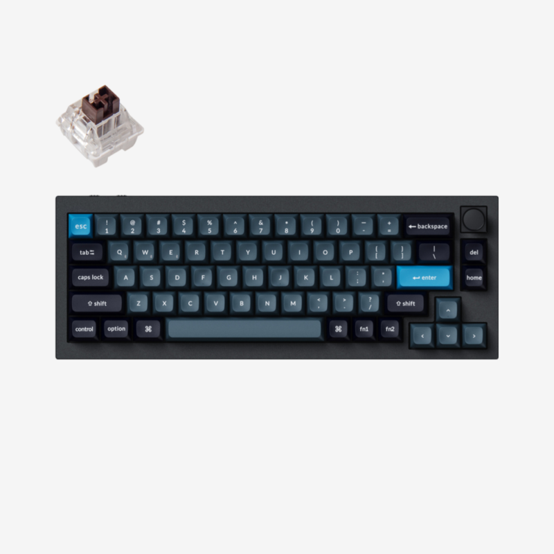 Keychron Q2 Pro QMK/VIA Wireless Custom Mechanical Keyboard (Fully Assembled Knob Version) 2