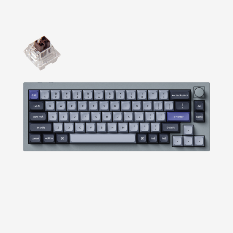 Keychron Q2 Pro QMK/VIA Wireless Custom Mechanical Keyboard (Fully Assembled Knob Version) 8
