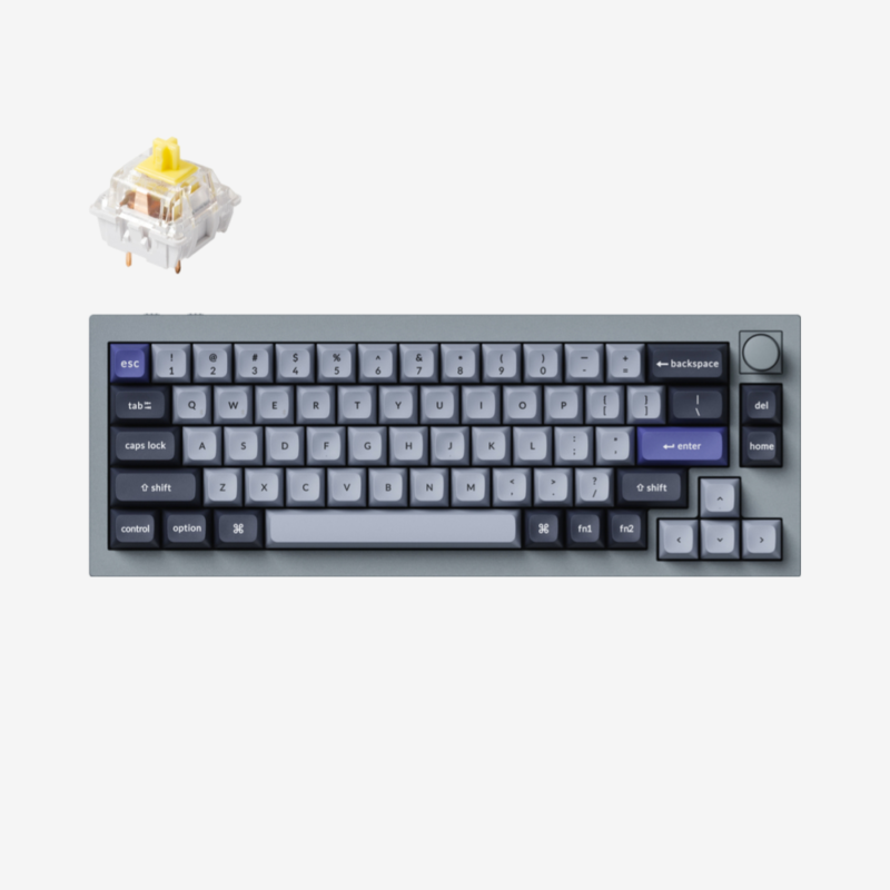 Keychron Q2 Pro QMK/VIA Wireless Custom Mechanical Keyboard (Fully Assembled Knob Version) 9