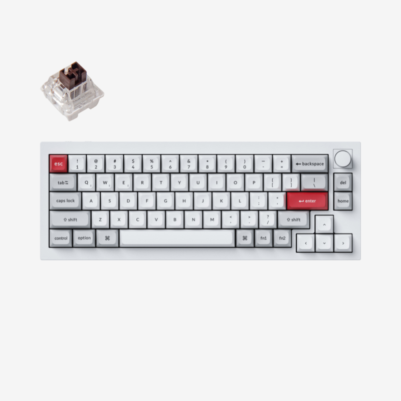 Keychron Q2 Pro QMK/VIA Wireless Custom Mechanical Keyboard (Fully Assembled Knob Version) 5