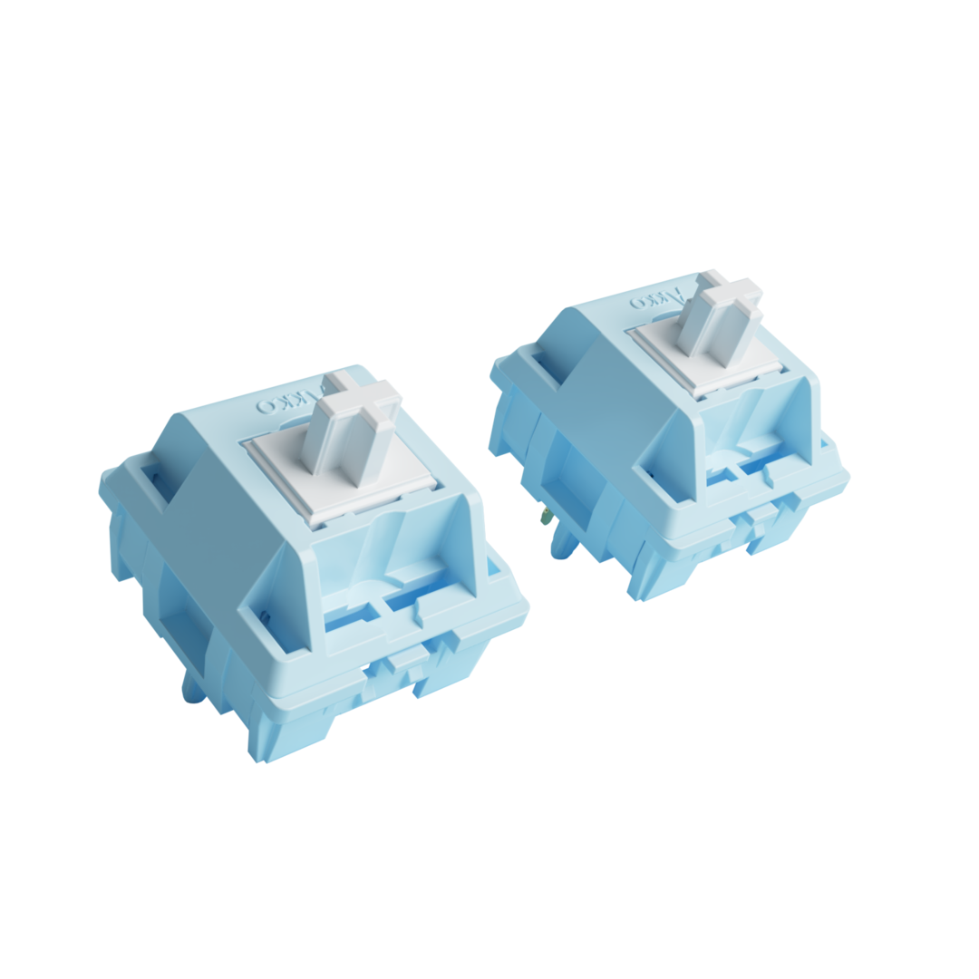 Akko CS Snow Blue Grey Switch (Linear) - 45 sztuk w opakowaniu 6