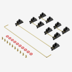 Durock Screw-in Stabilizer v2 - Black / Gold