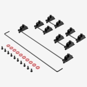 Durock Screw-in Stabilizer v2 - Full Black / Nero