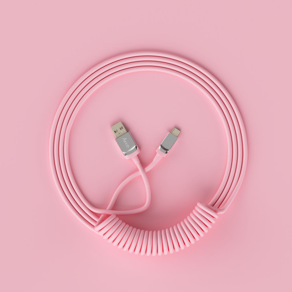 Akko Coiled Cable / kabel do klawiatury 8