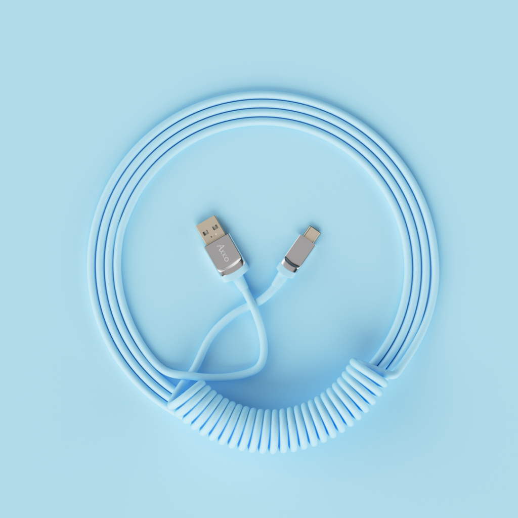 Akko Coiled Cable / kabel do klawiatury 12