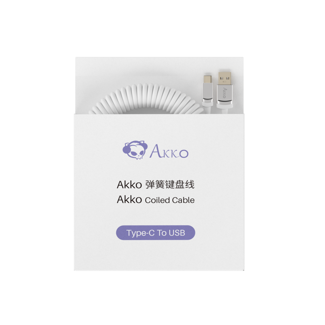Akko Coiled Cable / kabel do klawiatury 6