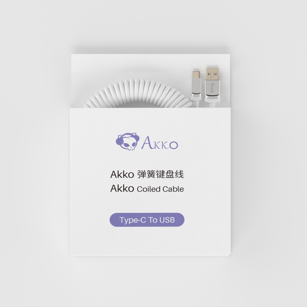Akko Coiled Cable / kabel do klawiatury 6