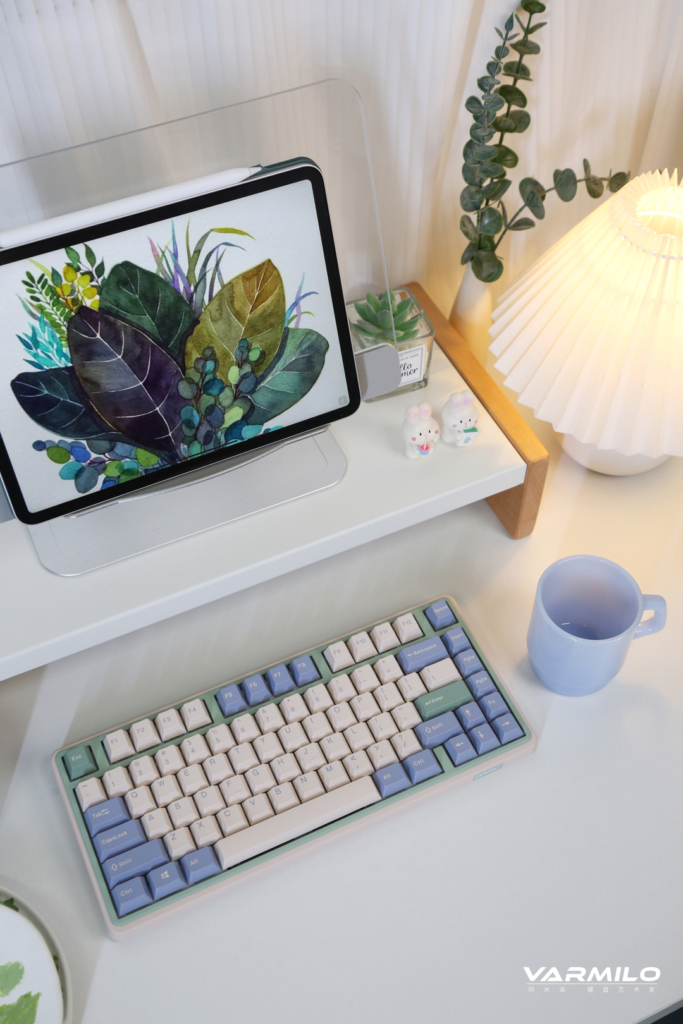 Varmilo VXT81 Minilo Eucalyptus / Gateron G Pro Yellow 2.0 40