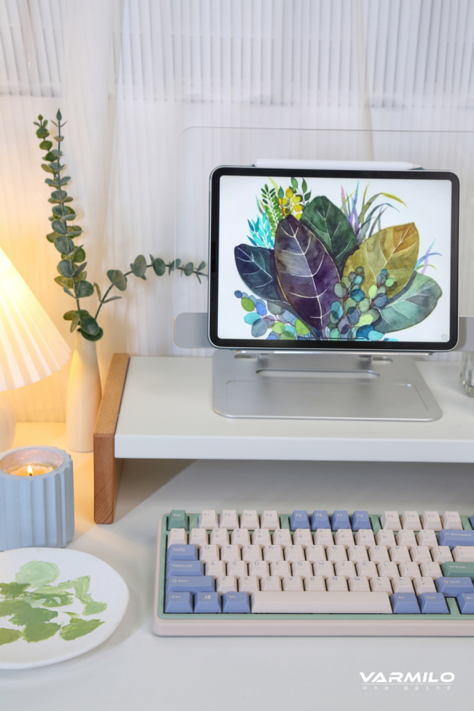Varmilo VXT81 Minilo Eucalyptus / Gateron G Pro Yellow 2.0 37